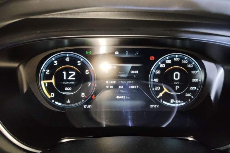 Used GAC Trumpchi GS4 PLUS 2021 270T Automatic Galaxy Edition Instrument Cluster