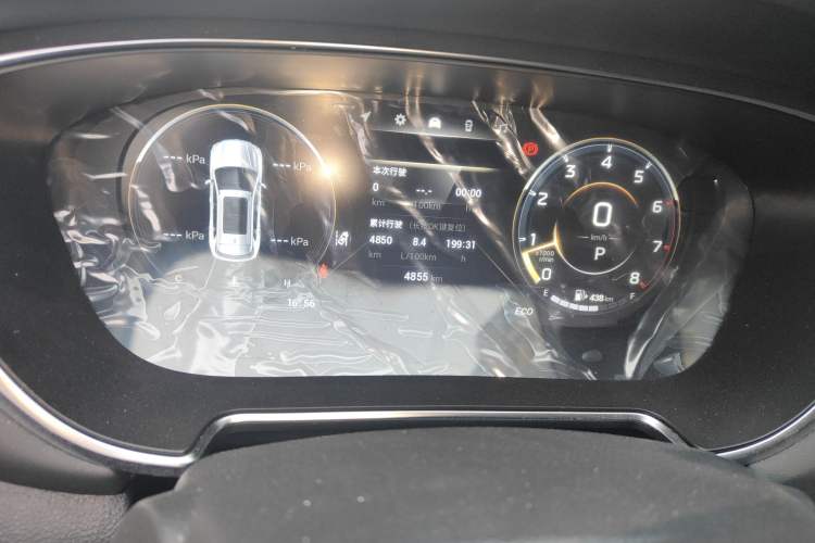 Used GAC Trumpchi GS4 PLUS 2021 390T Automatic Nebula Edition Odometer Close Up