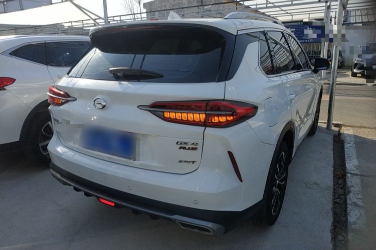 Used GAC Trumpchi GS4 PLUS 2021 270T Automatic Galaxy Edition Rear Right 45 Deg