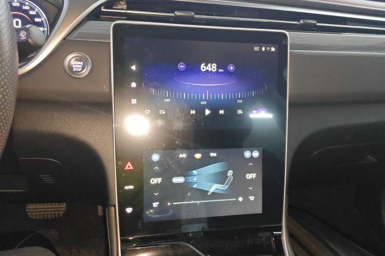 Used GAC Trumpchi GS4 PLUS 2022 270T Automatic Galaxy Edition Audio And AC Panel