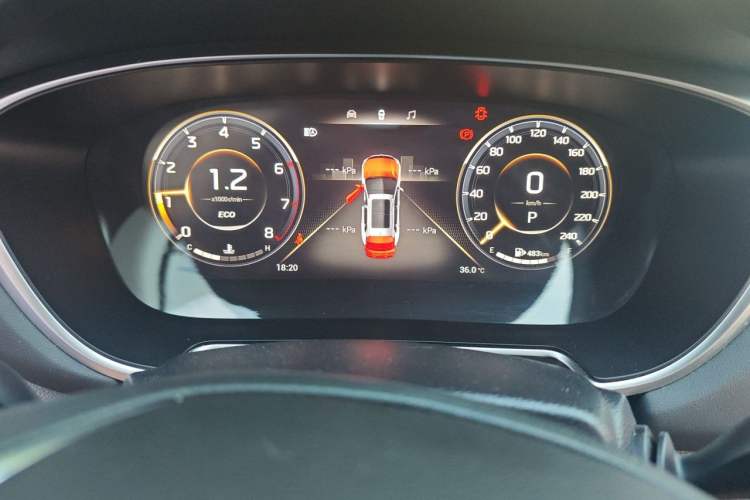 Used GAC Trumpchi GS4 PLUS 2022 270T Automatic Star Edition Instrument Cluster
