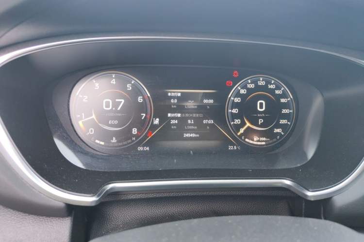 Used GAC Trumpchi GS4 PLUS 2022 390T Automatic Galaxy Edition Instrument Cluster