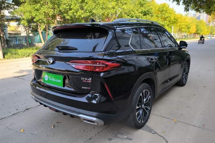 Used GAC Trumpchi GS4 PLUS 2022 390T Automatic Galaxy Edition Rear Right 45 Deg
