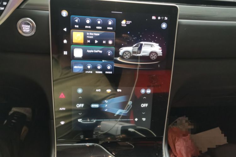 Used GAC Trumpchi GS4 PLUS 2022 390T Automatic Nebula Edition Audio And AC Panel