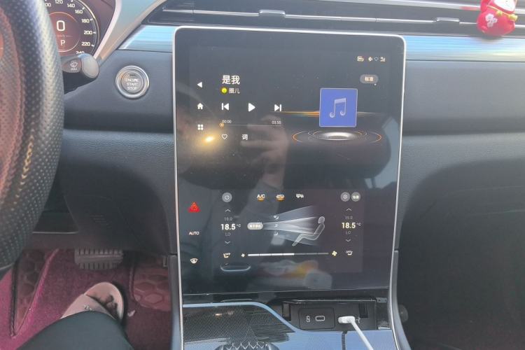 Used GAC Trumpchi GS4 PLUS 2022 270T Automatic Galaxy Edition Audio And AC Panel