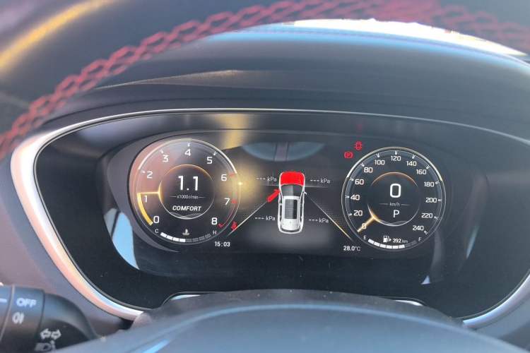 Used GAC Trumpchi GS4 PLUS 2022 270T Automatic Galaxy Edition Instrument Cluster