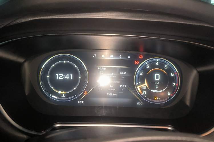 Used GAC Trumpchi GS4 PLUS 2022 390T Automatic Galaxy Edition Instrument Cluster