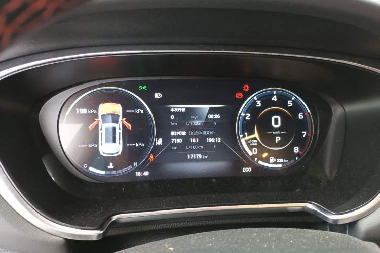 Used GAC Trumpchi GS4 PLUS 2022 270T Automatic Galaxy Edition Instrument Cluster