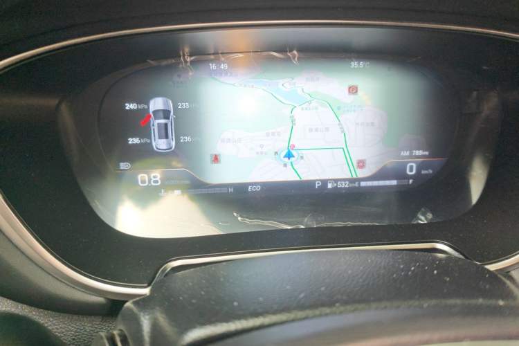 Used GAC Trumpchi GS4 PLUS 2022 270T Automatic Galaxy Edition Instrument Cluster