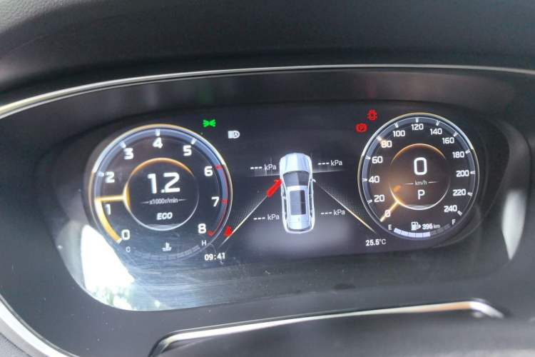 Used GAC Trumpchi GS4 PLUS 2022 270T Automatic Galaxy Edition Instrument Cluster