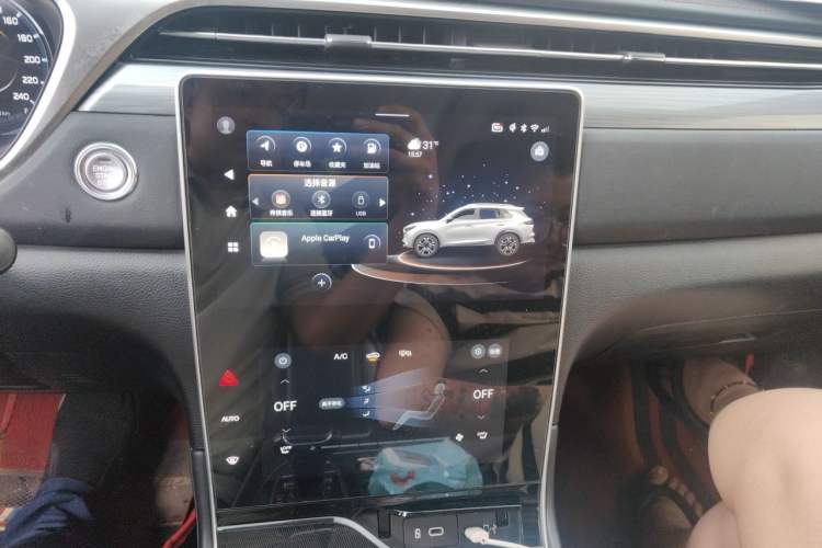 Used GAC Trumpchi GS4 PLUS 2022 270T Automatic Galaxy Edition Audio And AC Panel