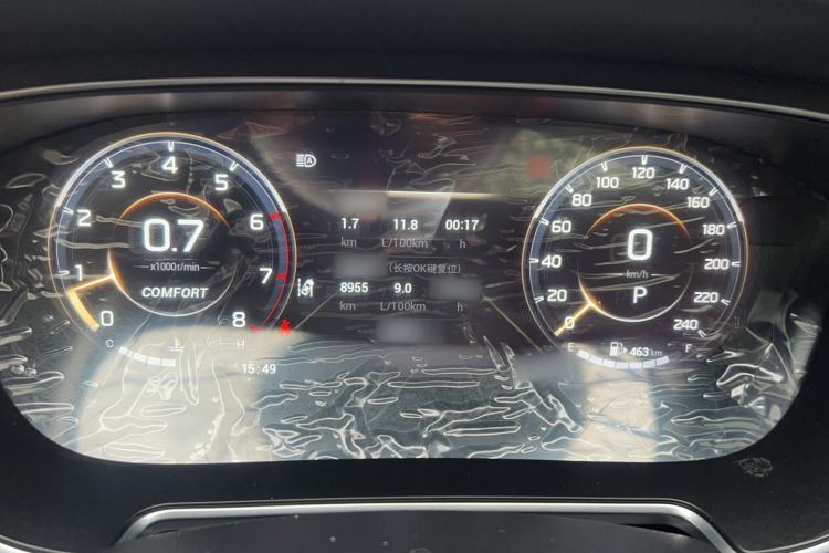 Used GAC Trumpchi GS4 PLUS 2022 390T Automatic Nebula Edition Instrument Cluster