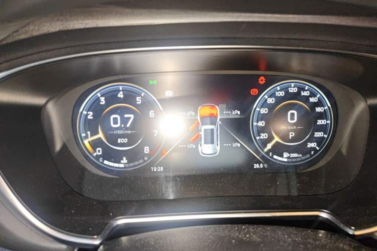 Used GAC Trumpchi GS4 PLUS 2022 390T Automatic Galaxy Edition Instrument Cluster