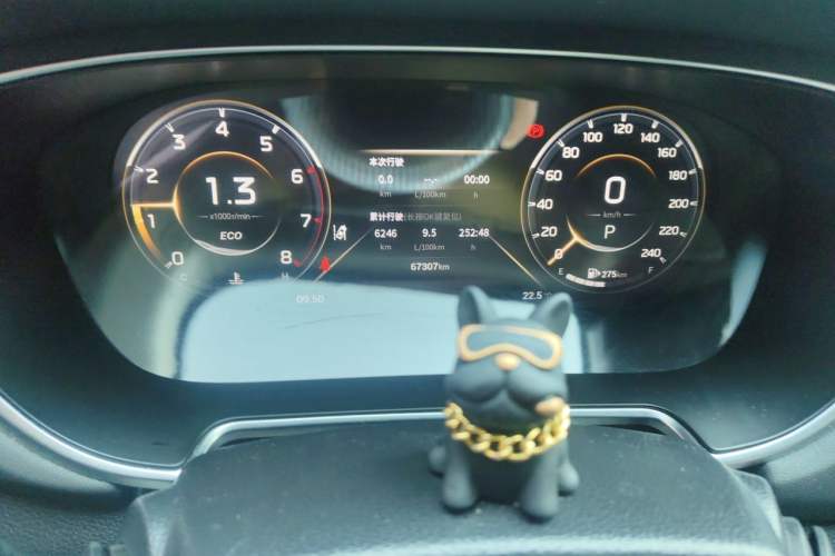 Used GAC Trumpchi GS4 PLUS 2022 270T Automatic Star Edition Odometer Close Up
