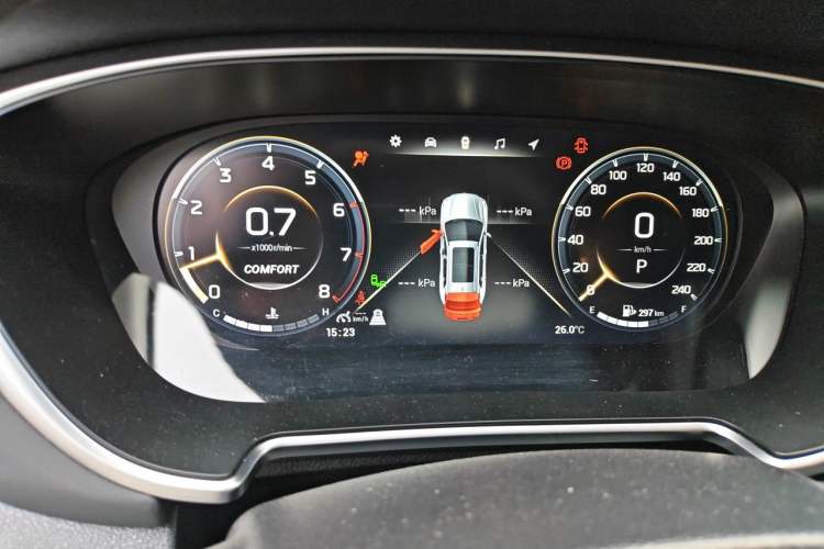 Used GAC Trumpchi GS4 PLUS 2023 390T Automatic Nebula Edition Instrument Cluster