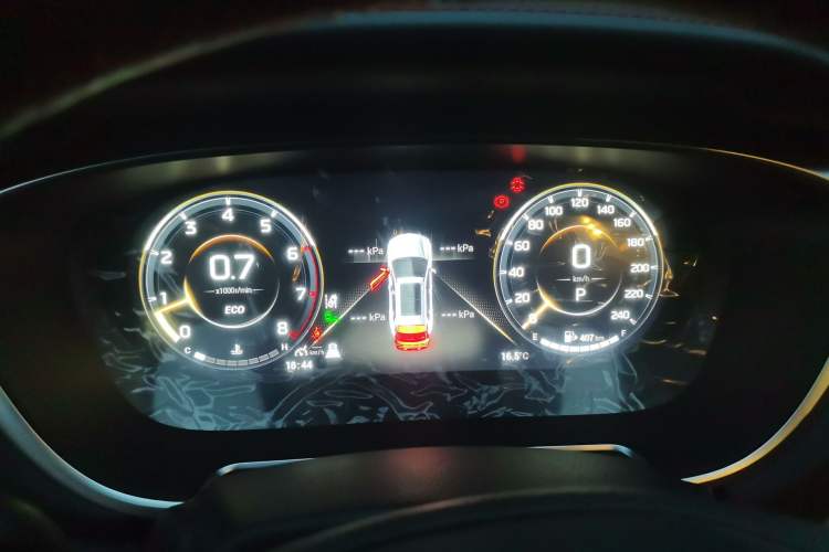 Used GAC Trumpchi GS4 PLUS 2023 390T Automatic Nebula Edition Instrument Cluster
