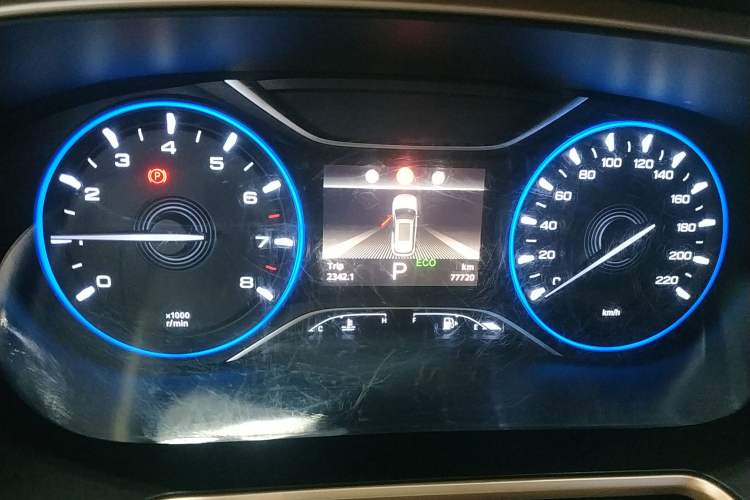 Used GAC Trumpchi GS5 2019 270T Automatic Elite Edition Instrument Cluster