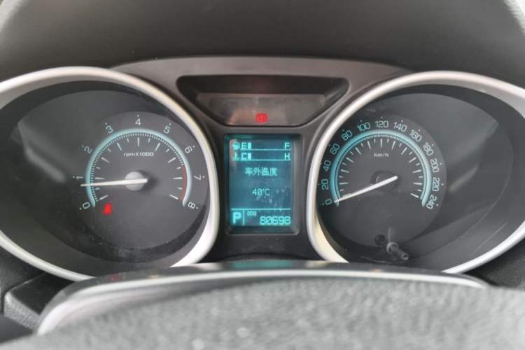 Used GAC Trumpchi GS5 2012 2.0L Automatic Two-Wheel Drive Anniversary Edition Odometer Close Up