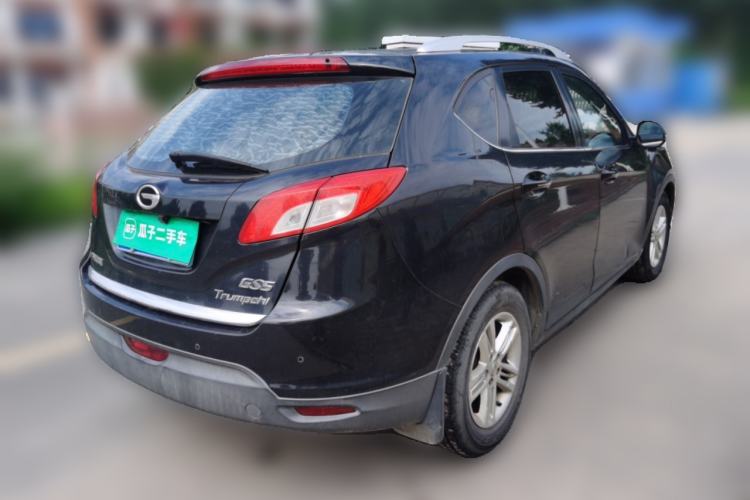 Used GAC Trumpchi GS5 2012 2.0L Automatic Two-Wheel Drive Luxury Edition Rear Right 45 Deg