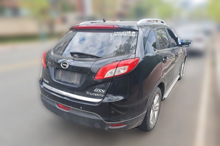 Used GAC Trumpchi GS5 2012 2.0L Automatic Two-Wheel Drive Anniversary Edition Rear Right 45 Deg