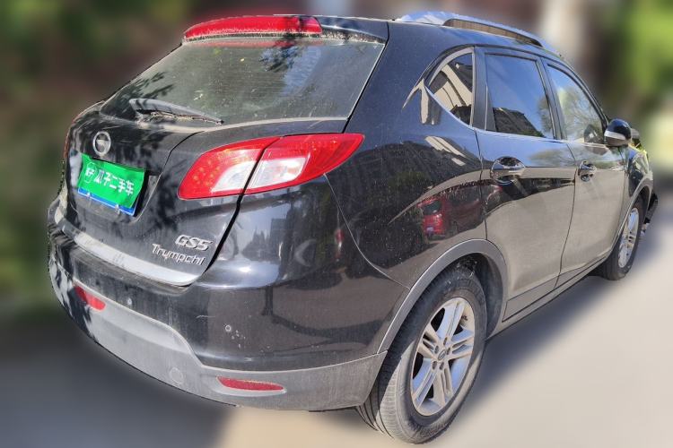 Used GAC Trumpchi GS5 2012 2.0L Automatic Two-Wheel Drive Luxury Edition Rear Right 45 Deg