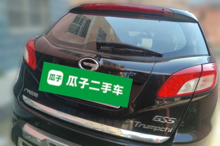 Used GAC Trumpchi GS5 2012 2.0L Automatic Two-Wheel Drive Anniversary Edition Rear