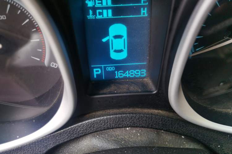 Used GAC Trumpchi GS5 2012 2.0L Automatic Two-Wheel Drive Anniversary Edition Odometer Close Up