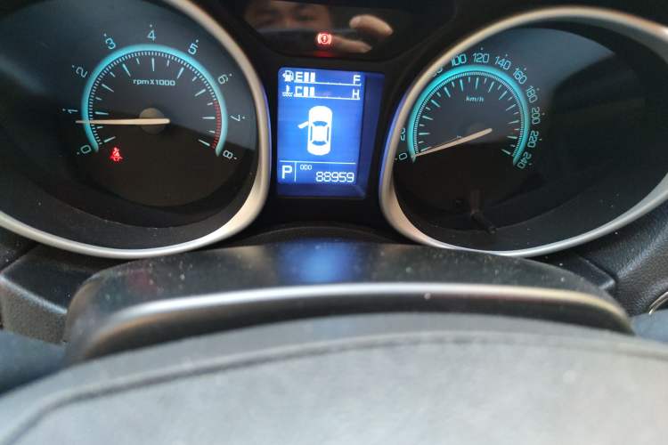 Used GAC Trumpchi GS5 2012 2.0L Automatic Two-Wheel Drive Anniversary Edition Odometer Close Up