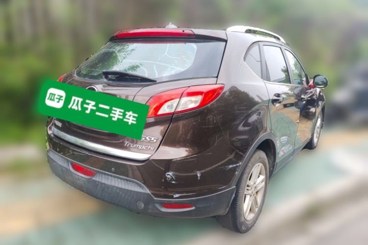 Used GAC Trumpchi GS5 2012 2.0L Automatic Two-Wheel Drive Anniversary Edition Rear Right 45 Deg