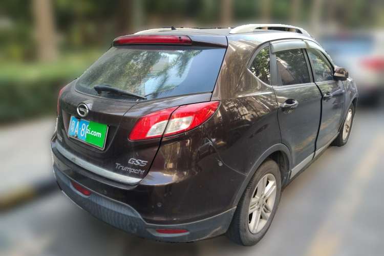 Used GAC Trumpchi GS5 2012 2.0L Automatic Two-Wheel Drive Anniversary Edition Rear Right 45 Deg