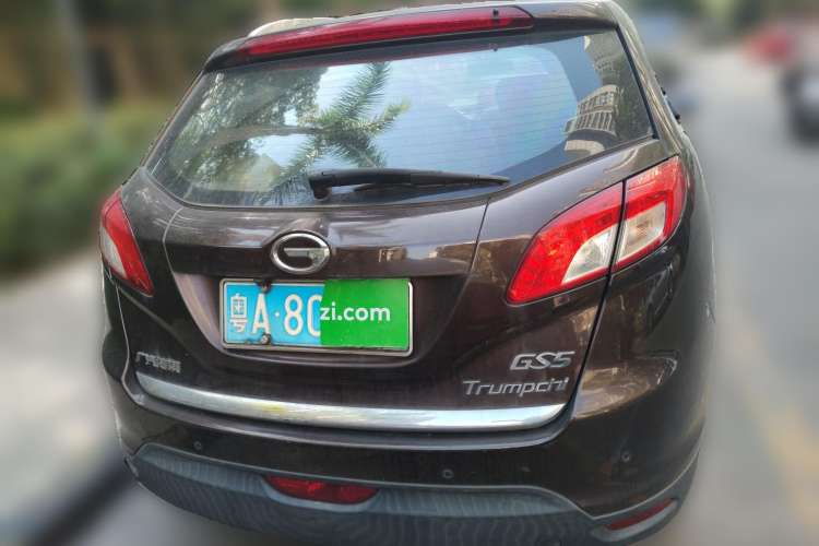 Used GAC Trumpchi GS5 2012 2.0L Automatic Two-Wheel Drive Anniversary Edition Rear