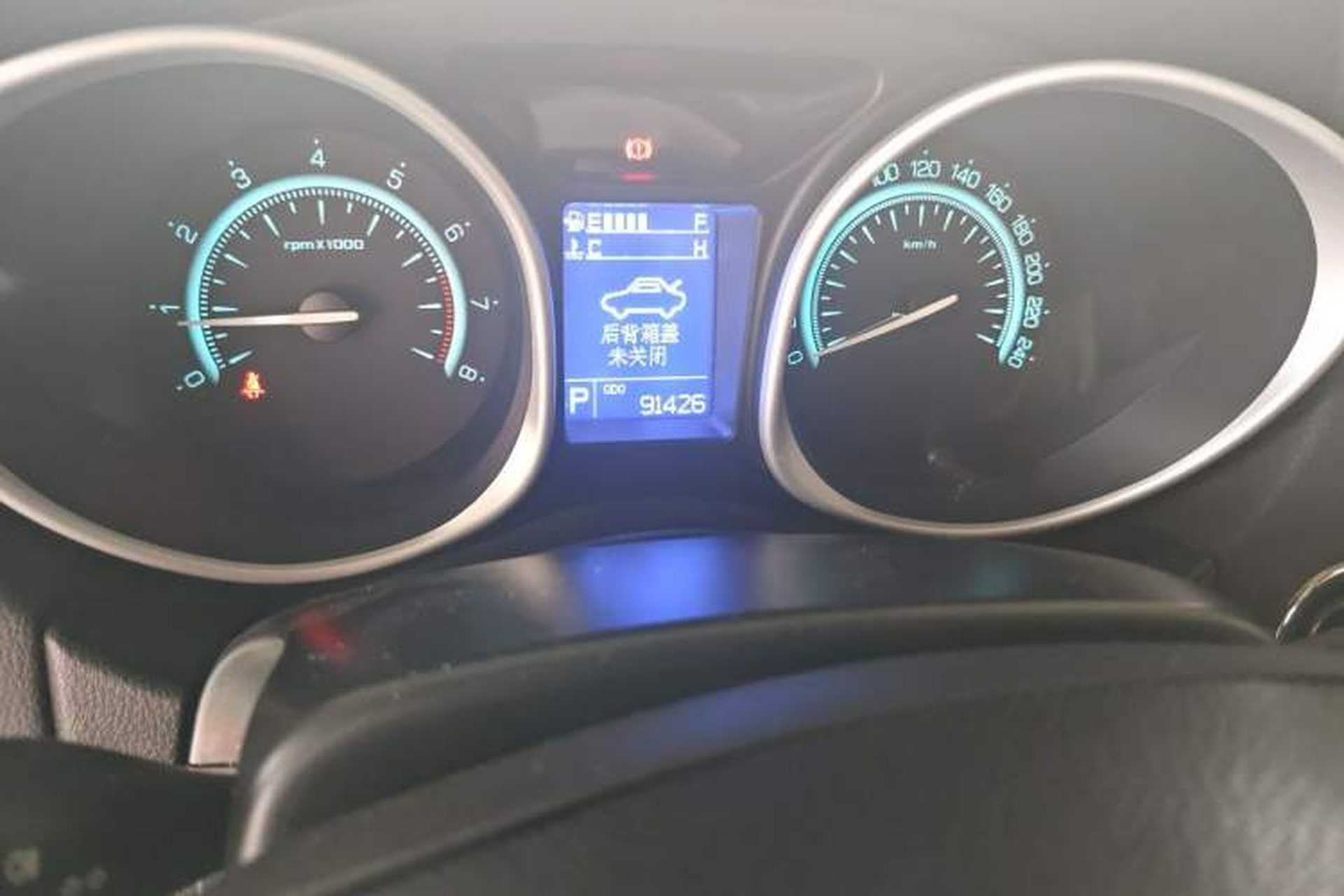 Used GAC Trumpchi GS5 2012 2.0L Automatic Two-Wheel Drive Anniversary Edition Odometer Close Up
