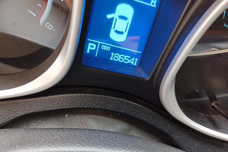 Used GAC Trumpchi GS5 2012 2.0L Automatic Two-Wheel Drive Luxury Edition Odometer Close Up