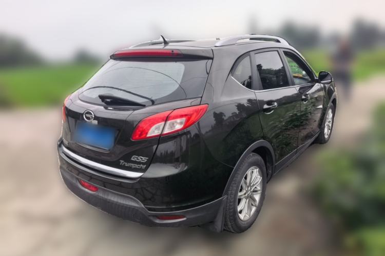 Used GAC Trumpchi GS5 2012 2.0L Automatic Two-Wheel Drive Prestige Edition Rear Right 45 Deg