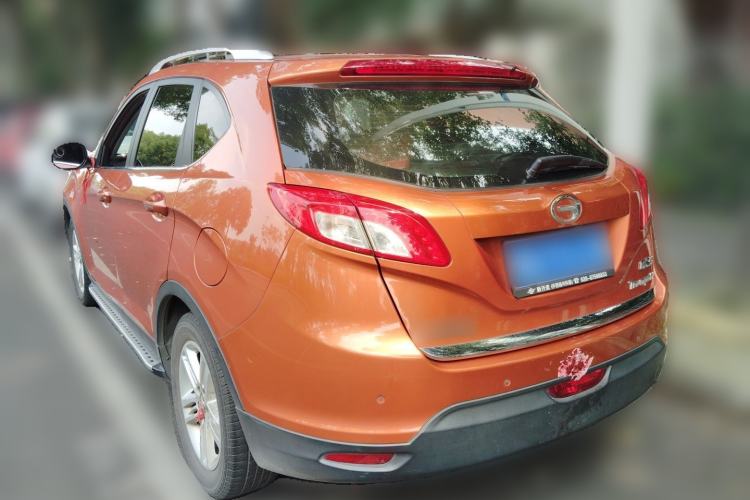 Used GAC Trumpchi GS5 2012 2.0L Automatic Two-Wheel Drive Anniversary Edition Rear Left 45 Deg