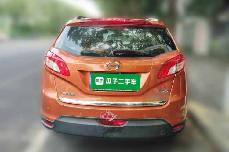 Used GAC Trumpchi GS5 2012 2.0L Automatic Two-Wheel Drive Anniversary Edition Rear