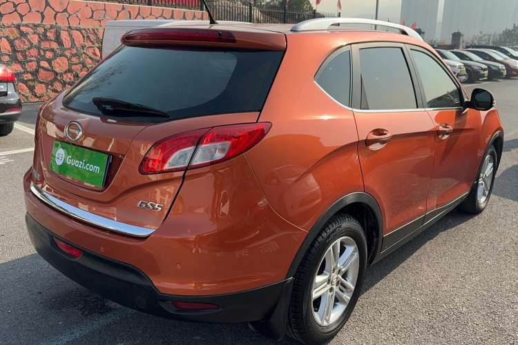 Used GAC Trumpchi GS5 2012 2.0L Automatic Two-Wheel Drive Anniversary Edition Rear Right 45 Deg