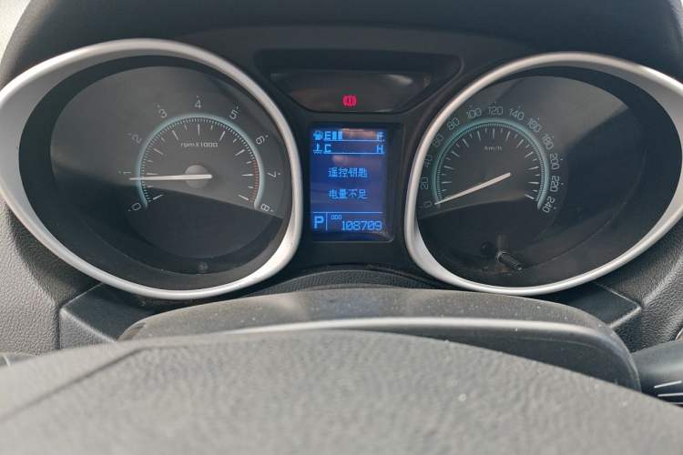 Used GAC Trumpchi GS5 2012 2.0L Automatic Two-Wheel Drive Anniversary Edition Odometer Close Up