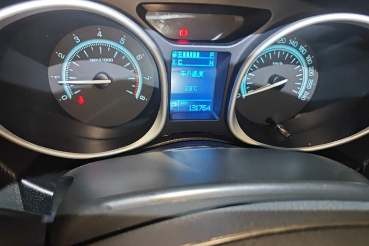 Used GAC Trumpchi GS5 2012 2.0L Automatic Two-Wheel Drive Luxury Edition Odometer Close Up