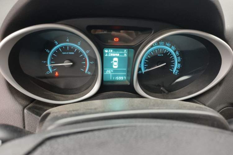 Used GAC Trumpchi GS5 2012 2.0L Manual Two-Wheel Drive Comfort Edition Odometer Close Up
