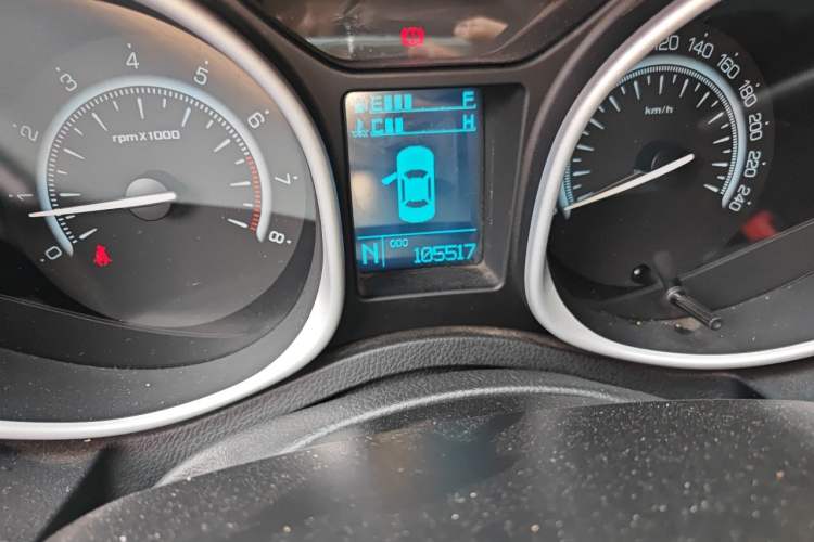 Used GAC Trumpchi GS5 2012 2.0L Automatic Two-Wheel Drive Anniversary Edition Odometer Close Up