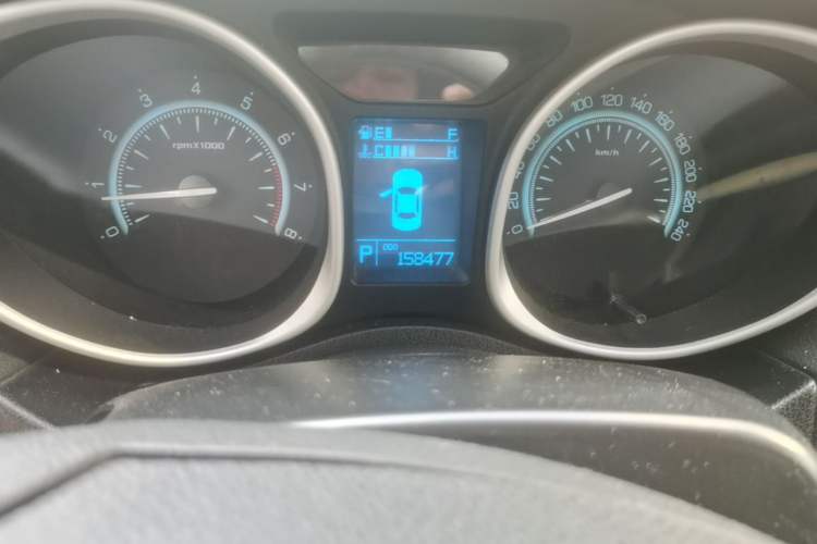 Used GAC Trumpchi GS5 2012 2.0L Automatic Two-Wheel Drive Anniversary Edition Odometer Close Up