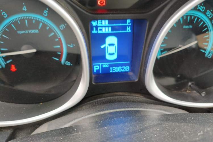 Used GAC Trumpchi GS5 2012 2.0L Automatic Two-Wheel Drive Luxury Edition Odometer Close Up