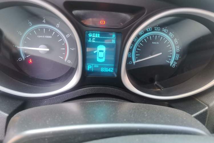 Used GAC Trumpchi GS5 2012 2.0L Automatic Two-Wheel Drive Anniversary Edition Odometer Close Up