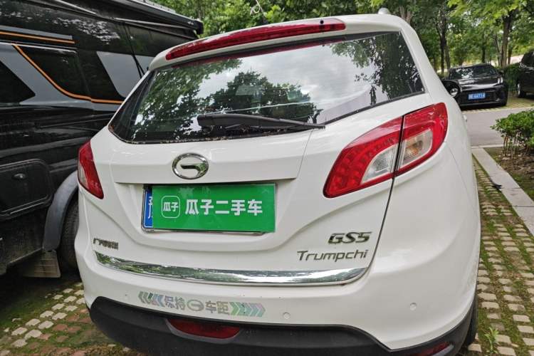 Used GAC Trumpchi GS5 2012 2.0L Automatic Two-Wheel Drive Anniversary Edition Rear