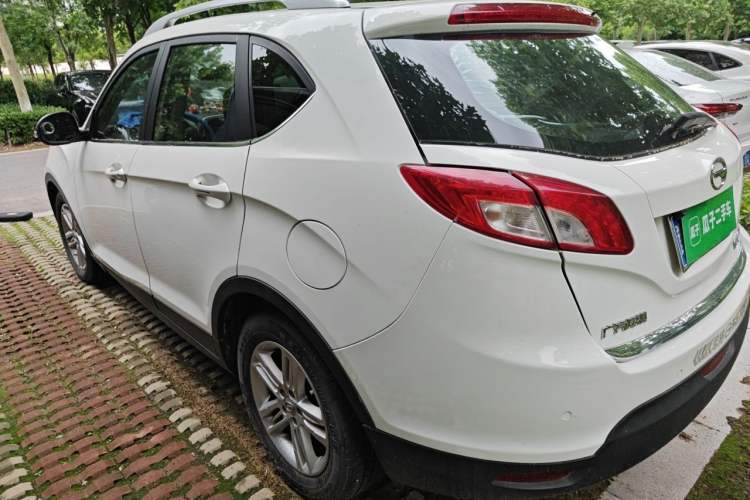 Used GAC Trumpchi GS5 2012 2.0L Automatic Two-Wheel Drive Anniversary Edition Rear Left 45 Deg