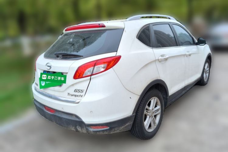 Used GAC Trumpchi GS5 2012 2.0L Automatic Two-Wheel Drive Anniversary Edition Rear Right 45 Deg