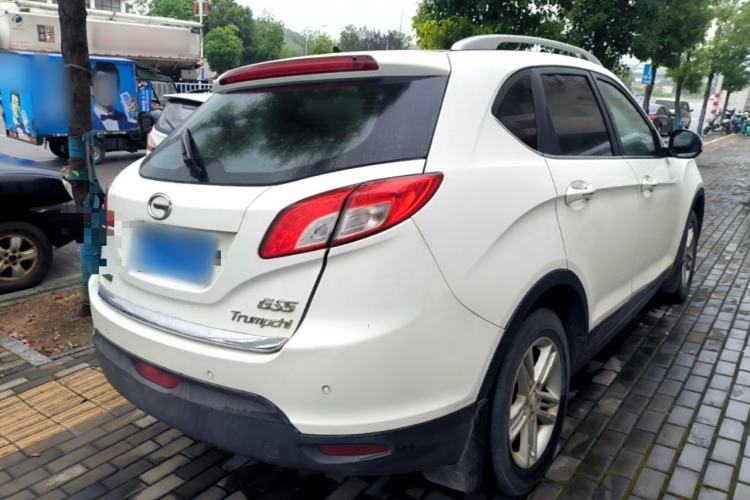 Used GAC Trumpchi GS5 2012 2.0L Manual Two-Wheel Drive Comfort Edition Rear Right 45 Deg