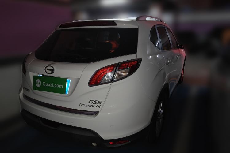 Used GAC Trumpchi GS5 2012 2.0L Automatic Two-Wheel Drive Elite Edition Rear Right 45 Deg