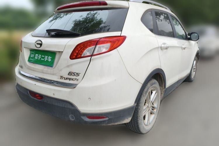 Used GAC Trumpchi GS5 2012 2.0L Automatic Two-Wheel Drive Luxury Edition Rear Right 45 Deg